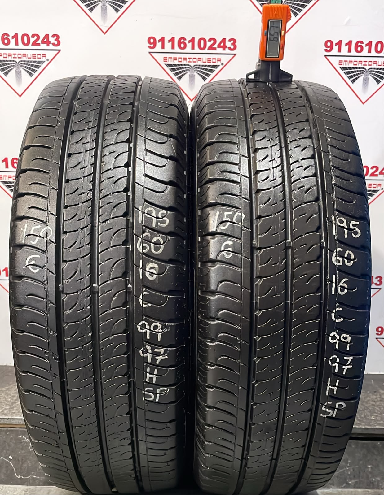 GOODYEAR EFFICIENTGRIP USADO  195/60 R16C 99/97 H